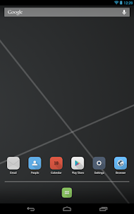 Shady Flat Apex Nova ADW Theme - screenshot thumbnail