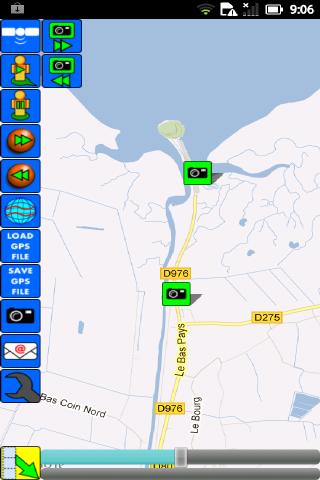 GPS Travel Recorder Screen 2