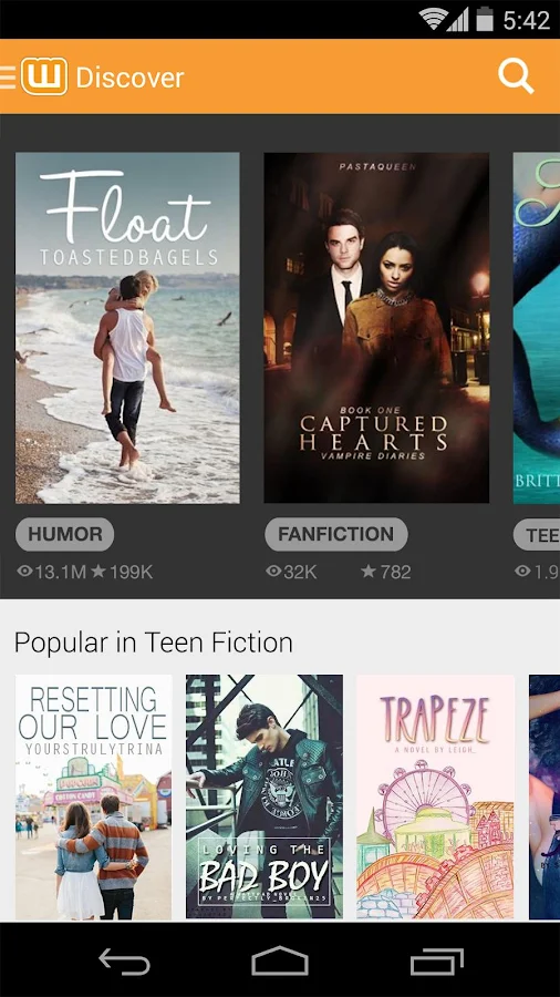 Livros Gratuitos - Wattpad - screenshot