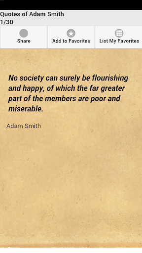 Quotes of Adam Smith