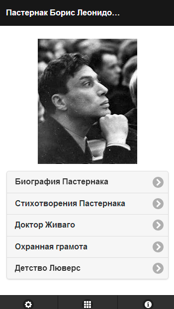 Пастернак Б.Л. Pro Screen 1