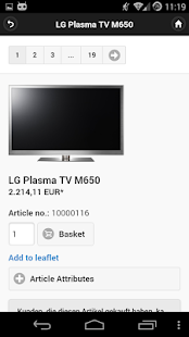 WECO E-Commerce Mobile Demo Screenshots 3
