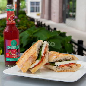 Mozza e pom by Kim Woods - Food & Drink Plated Food