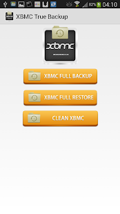 Free Download XBMC True Backup APK for Android