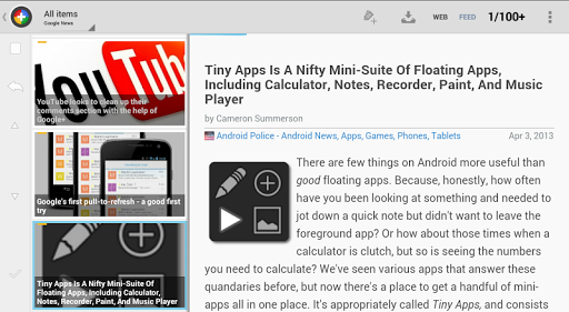 【免費新聞App】Feedly extension for News+-APP點子