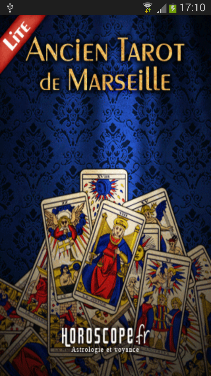 Android application Tarot of Marseille Lite screenshort