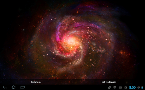 Galactic Core Live Wallpaper - screenshot thumbnail