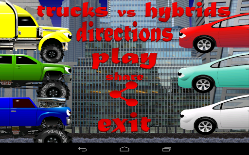 【免費賽車遊戲App】Trucks vs Hybrids-APP點子