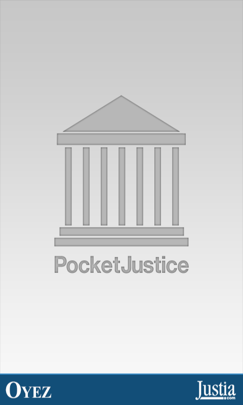 Android application PocketJustice screenshort