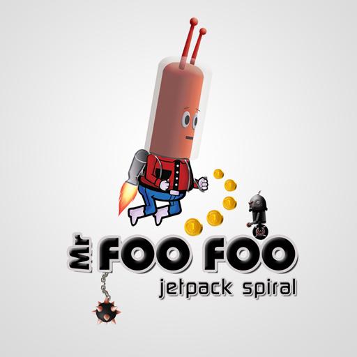 【免費街機App】Mr.Foo Foo Jetpack Escape-APP點子