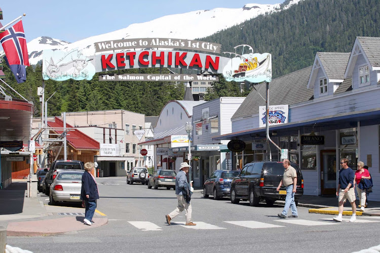 Welcome to Ketchikan, Alaska's first city and the self-proclaimed salmon capital of the world.