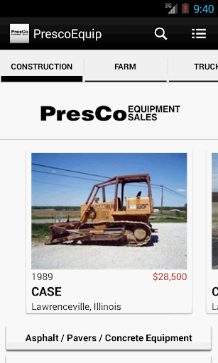 Presco Equipment Sales
