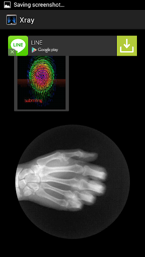 xray scanner finger prank