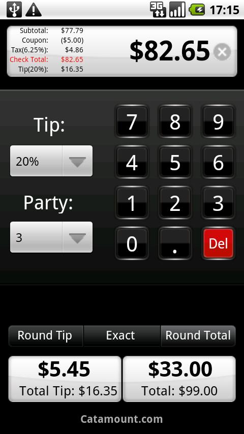 CheckPlease Screen 2