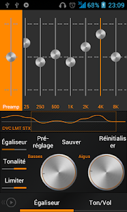 【免費個人化App】Poweramp Skin Orange Metal-APP點子