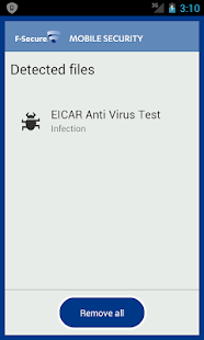 F-Secure Mobile Security - screenshot thumbnail
