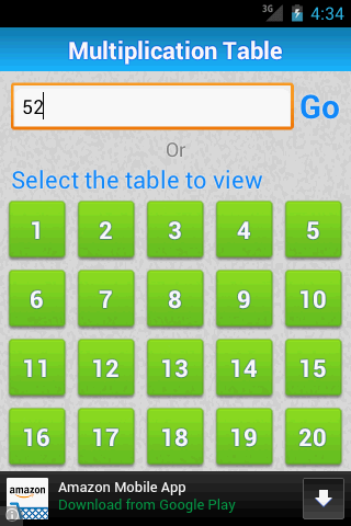 【免費工具App】Multiplication Table-APP點子