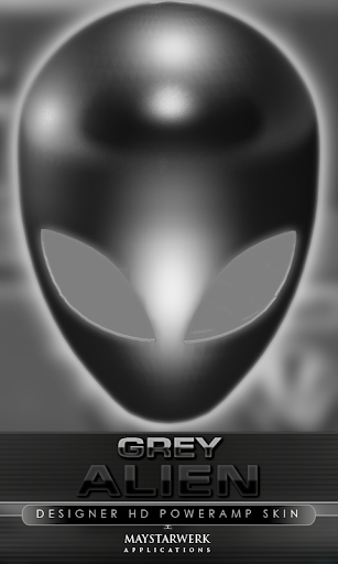 poweramp skin alien grey