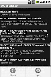 SQL Cheatsheet poster 2