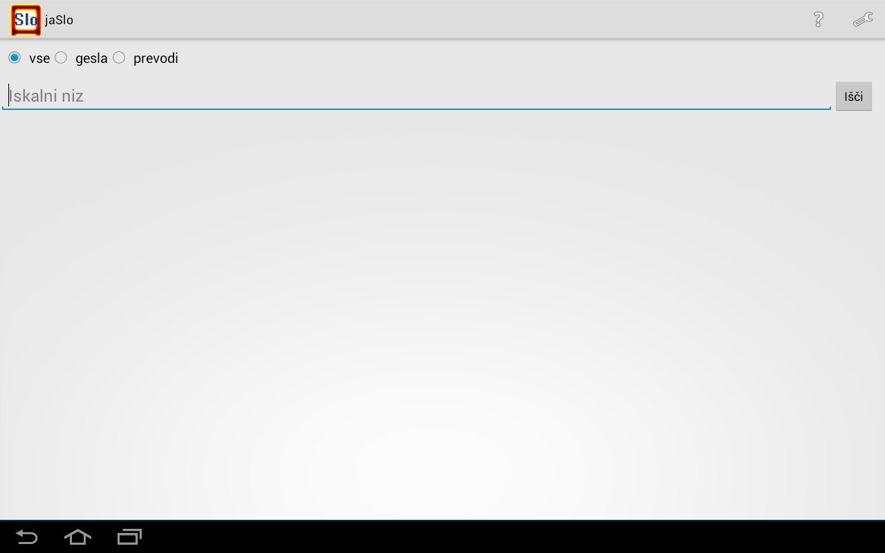    jaSlo (Japanese-Slovene)- screenshot  