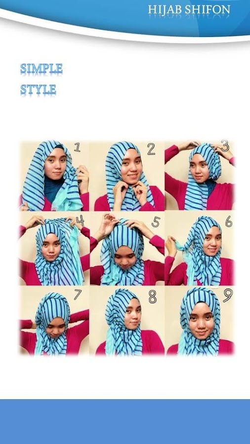 Tutorial Hijab Shiffon 3 - Android Apps on Google Play