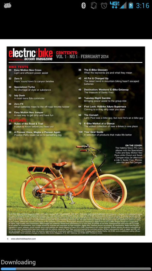 Electric Bike Action Magazine Android Apps on Google Play