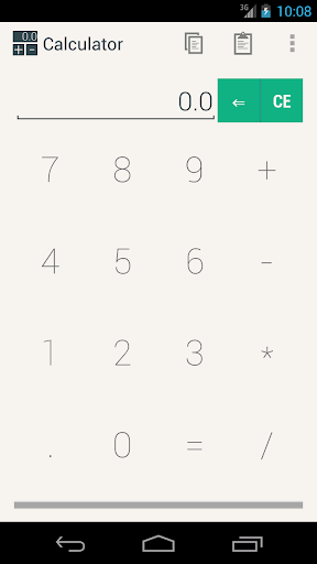 Clean Calculator Beta