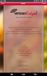 Creole, terraces poster 2