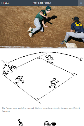 【免費運動App】Softball Rules in Pictures-APP點子