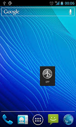 Airplane On/Off Widget poster 3