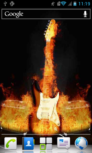 Hot Guitar a live