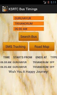 Free Download KSRTC Kerala Bus Timings APK for Android