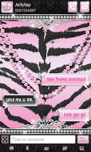 How to install Luxury Theme Pink Tiger SMS ★ lastet apk for bluestacks