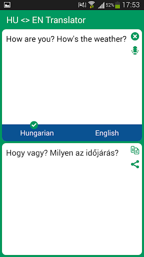 Hungarian - English Translator