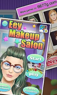Eyes Makeup Salon - kids games - screenshot thumbnail