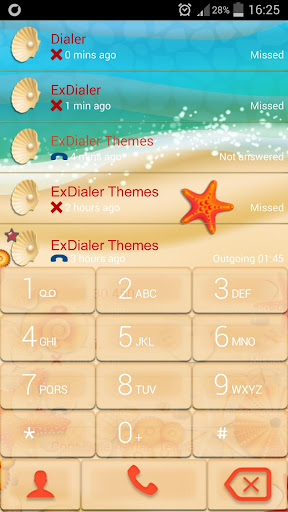 ExDialer 비치