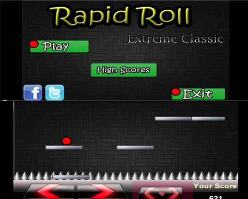 【免費休閒App】Rapid Roll Classic-APP點子