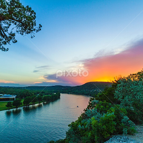The Pennybacker Bridge in Austin, Texas. by Sascha Endlicher - Buildings & Architecture Bridges & Suspended Structures