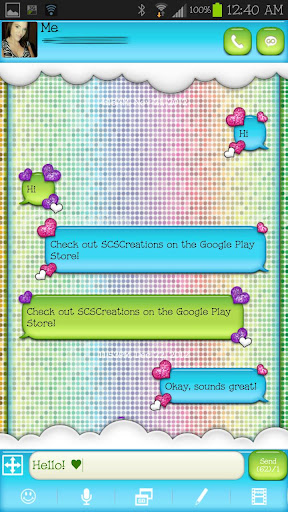 【免費個人化App】GO SMS - Special Hearts 4-APP點子