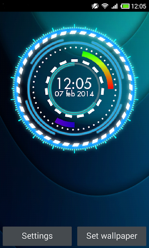 Super Clock Live Wallpaper