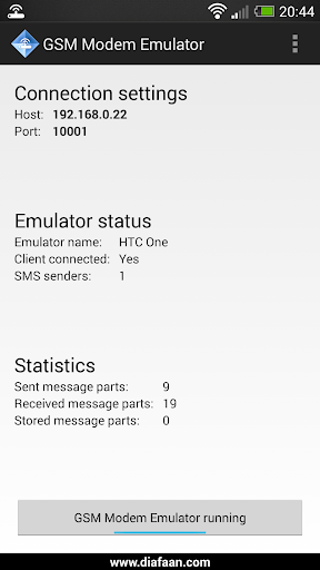 GSM Modem Emulator