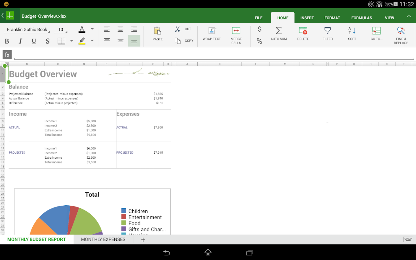 OfficeSuite 8 Premium v8.0.2456 APK android