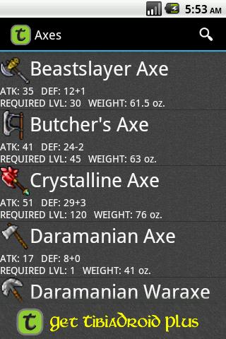 【免費書籍App】TibiaDroid [Free]-APP點子