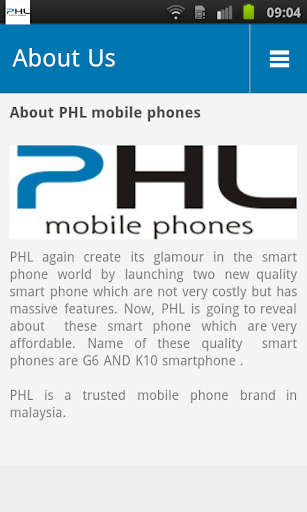 【免費生產應用App】PHL mobile phone-APP點子