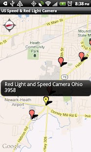 Speed & Red Light Camera Map Screenshots 1