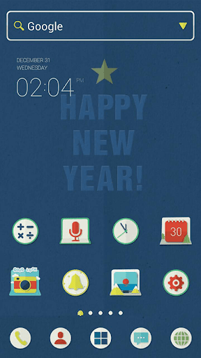 HAPPY NEW YEAR dodol theme