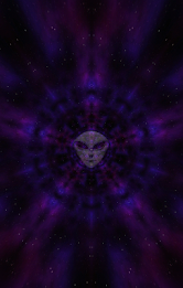 Runner in the UFO - Music Visualizer Premium poster 7