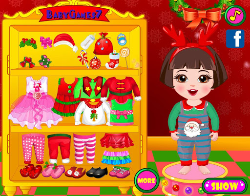 【免費休閒App】Baby Christmas Dressup-APP點子