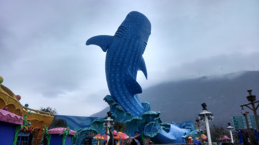 Huge Whale Statue