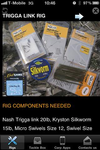 Carp Rigs - Carp Fishing Rigs Screen 3
